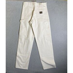 Stan Ray Pants Adult 28x32 (29x33) Ivory Carpenter Cargo Painter USA Casual NWOT